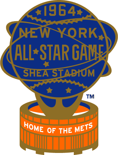 MLB All-Star Game 1964 Primary Logo iron on heat transfer